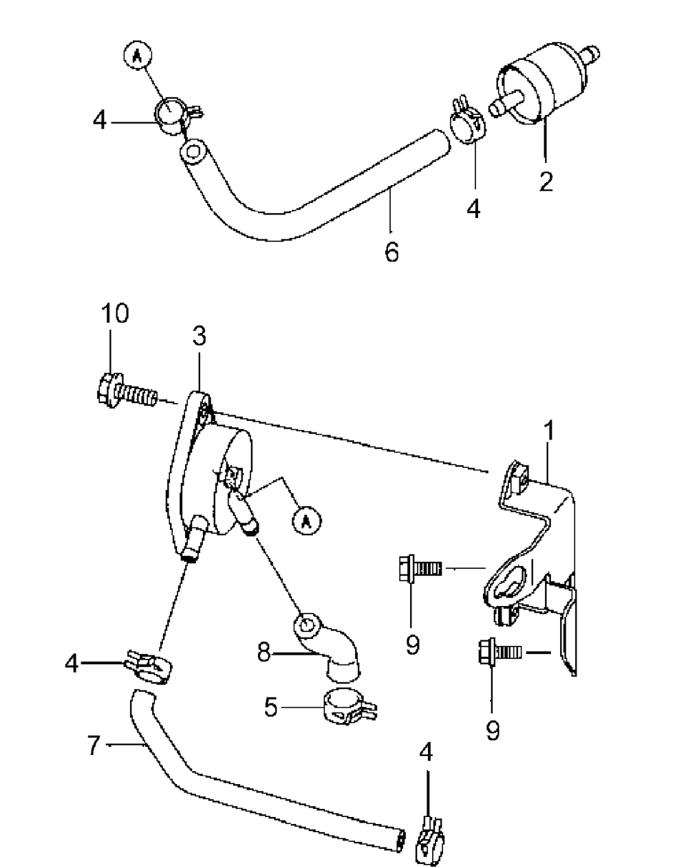 Fh680v-Bs29 Fuel System Diagram and Parts List for M54-KW 53BB5DBW750-23-HP Cub Cadet Lawn Tractor